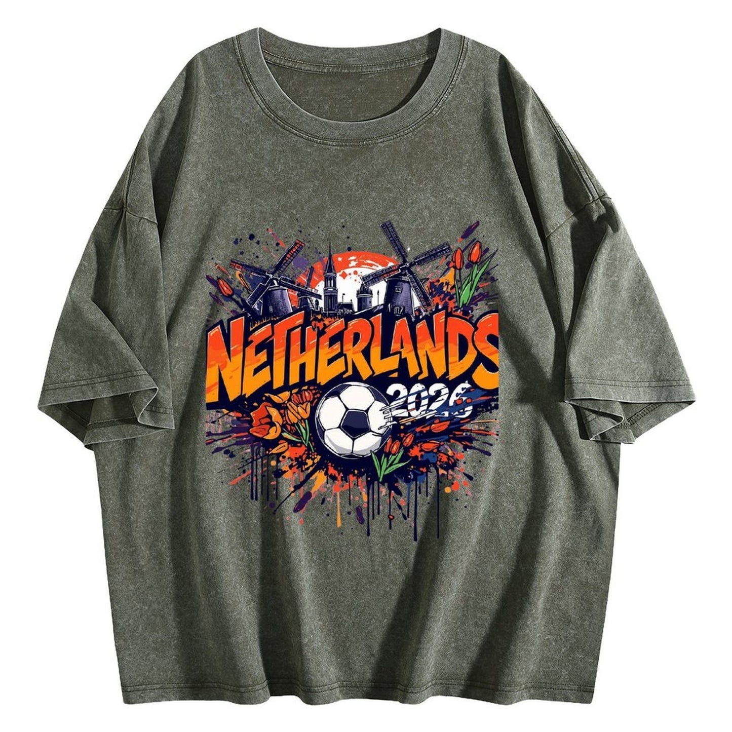 2026 World Cup Cotton T-Shirt Netherlands