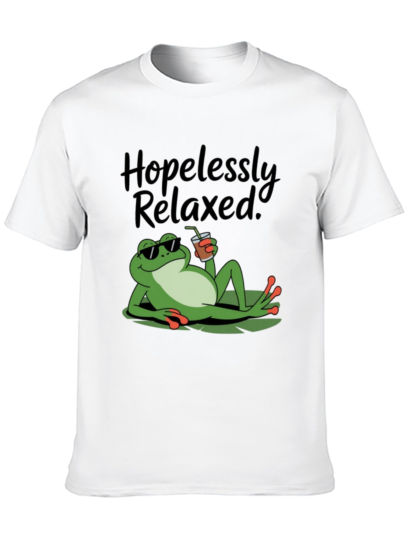Funny Animals Unisex Cotton T-Shirt with Front Heat Transfer Print Xg2wdd45qp80