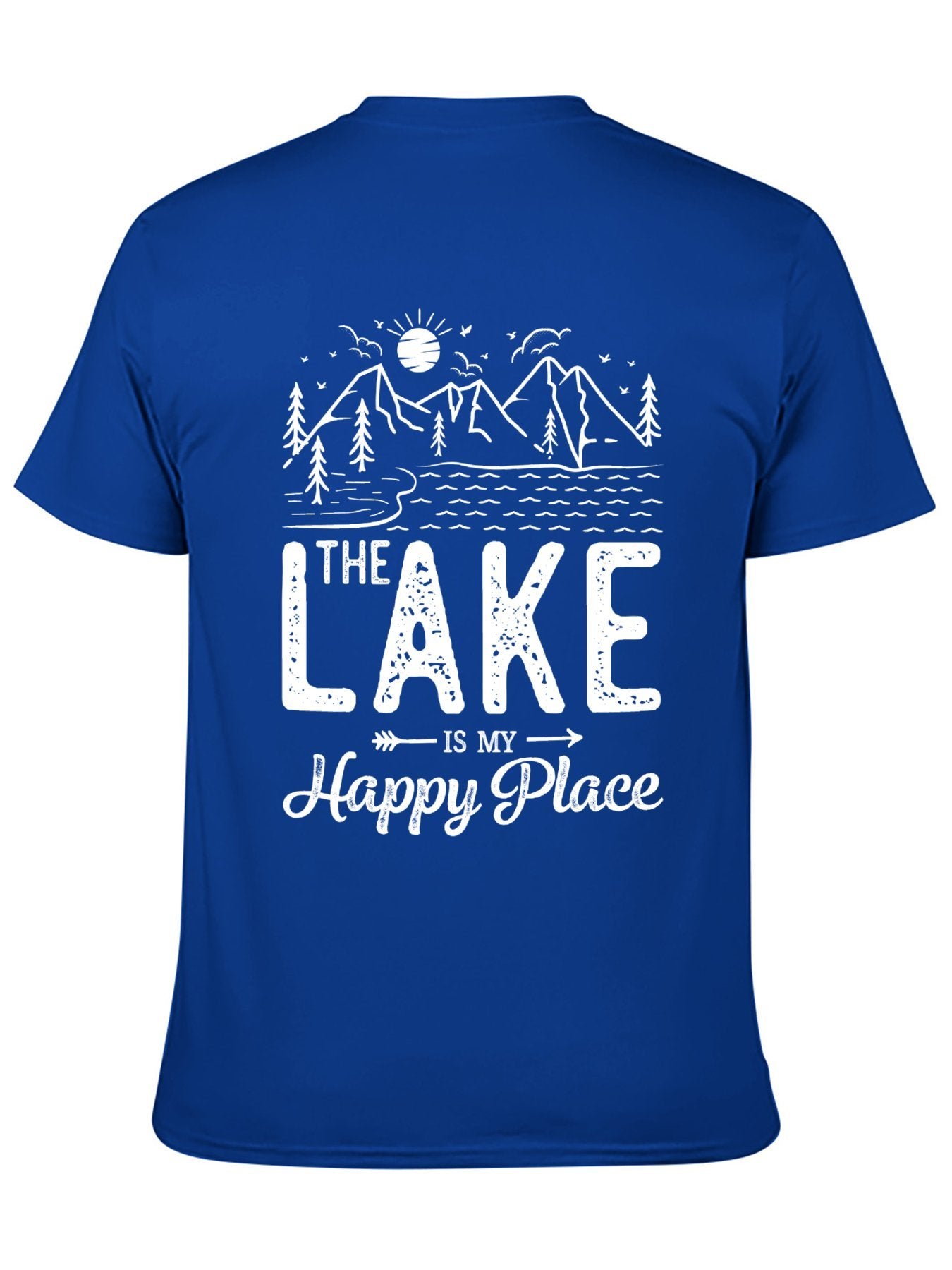 Unisex Cotton T-Shirt with Back Heat Transfer Printxb44321jlm6t