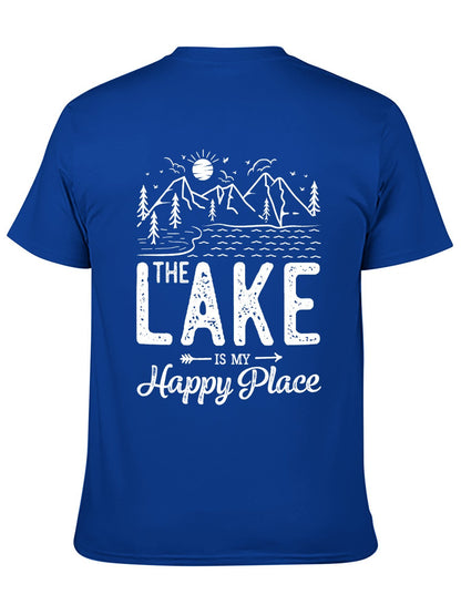Unisex Cotton T-Shirt with Back Heat Transfer Printxb44321jlm6t