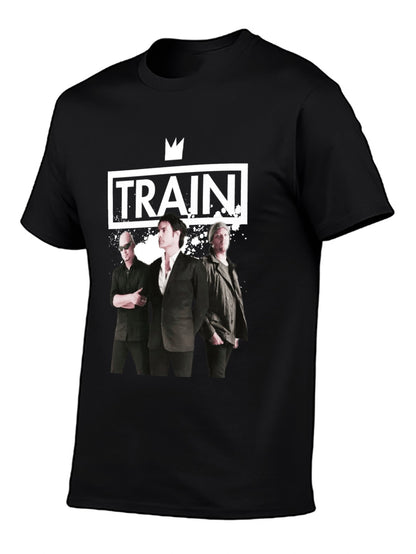 Music Unisex Cotton T-Shirt with Front Heat Transfer Print Xbbxosb7t0tp
