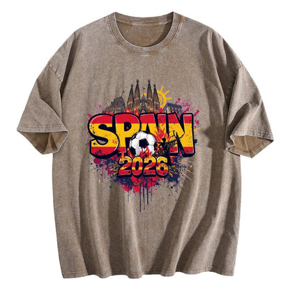 2026 World Cup Cotton T-Shirt Spain