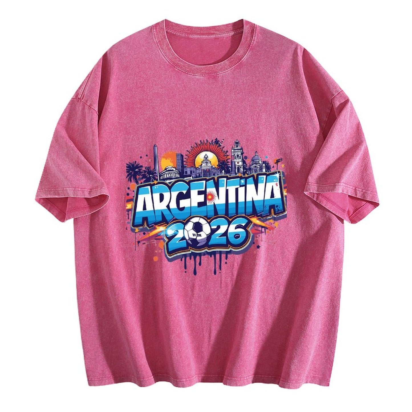 2026 World Cup Cotton T-Shirt Argentina