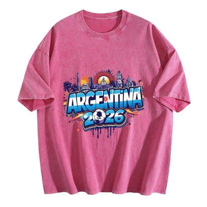 2026 World Cup Cotton T-Shirt Argentina
