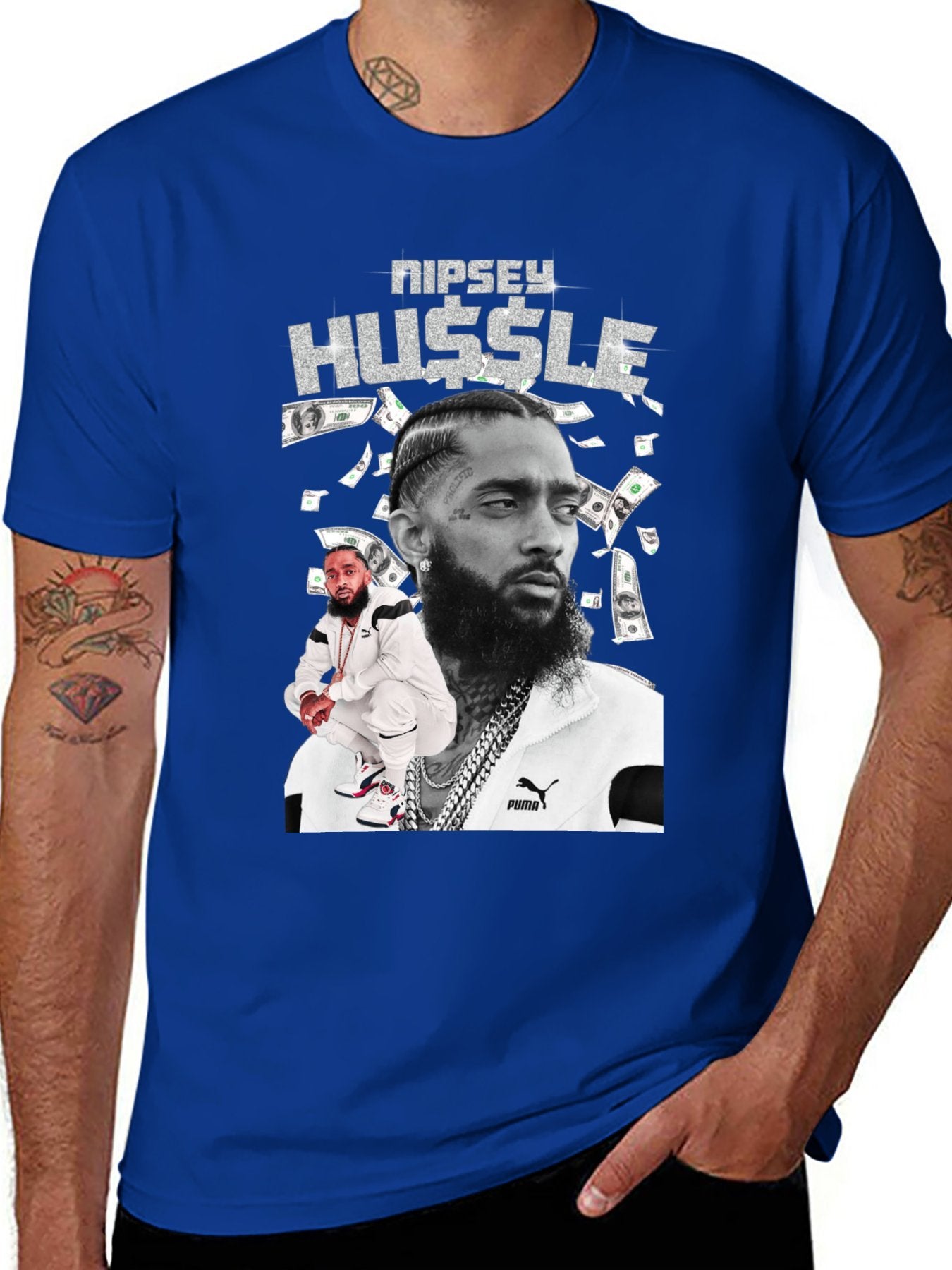 Music Unisex Cotton T-Shirt with Front Heat Transfer Print Xbbxo2zhxbkp