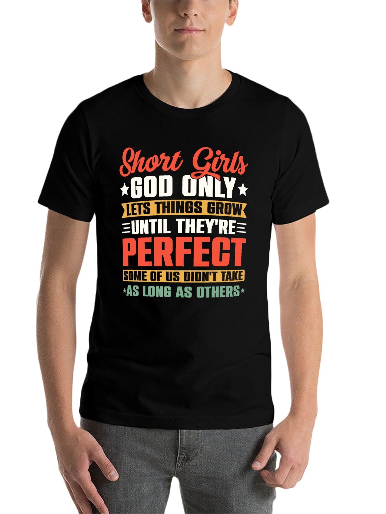 Unisex Cotton T-Shirt with Front Heat Transfer Printxb44hj3czj5k