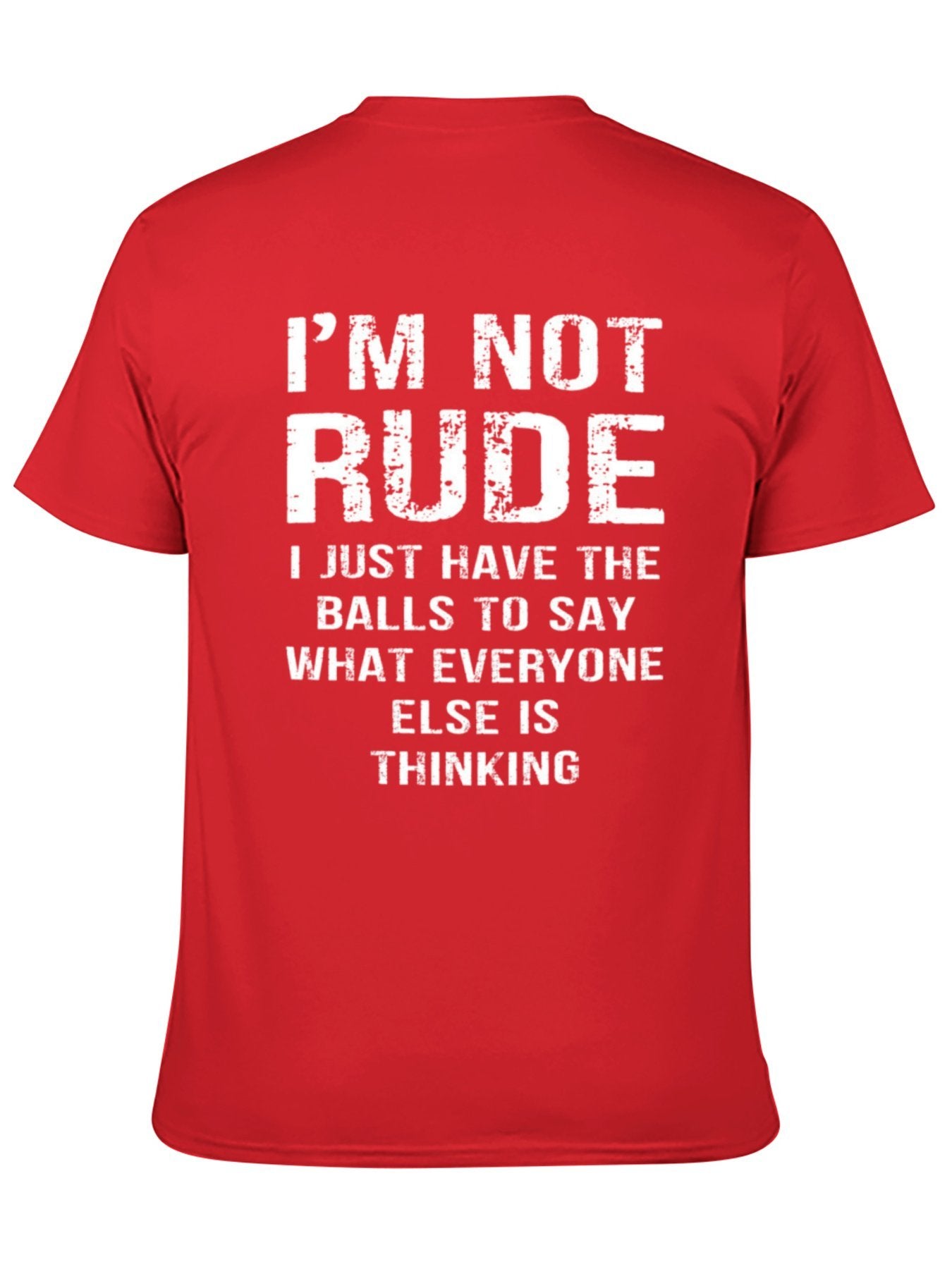 Unisex Cotton T-Shirt with Back Heat Transfer Printxgs95962nt1r