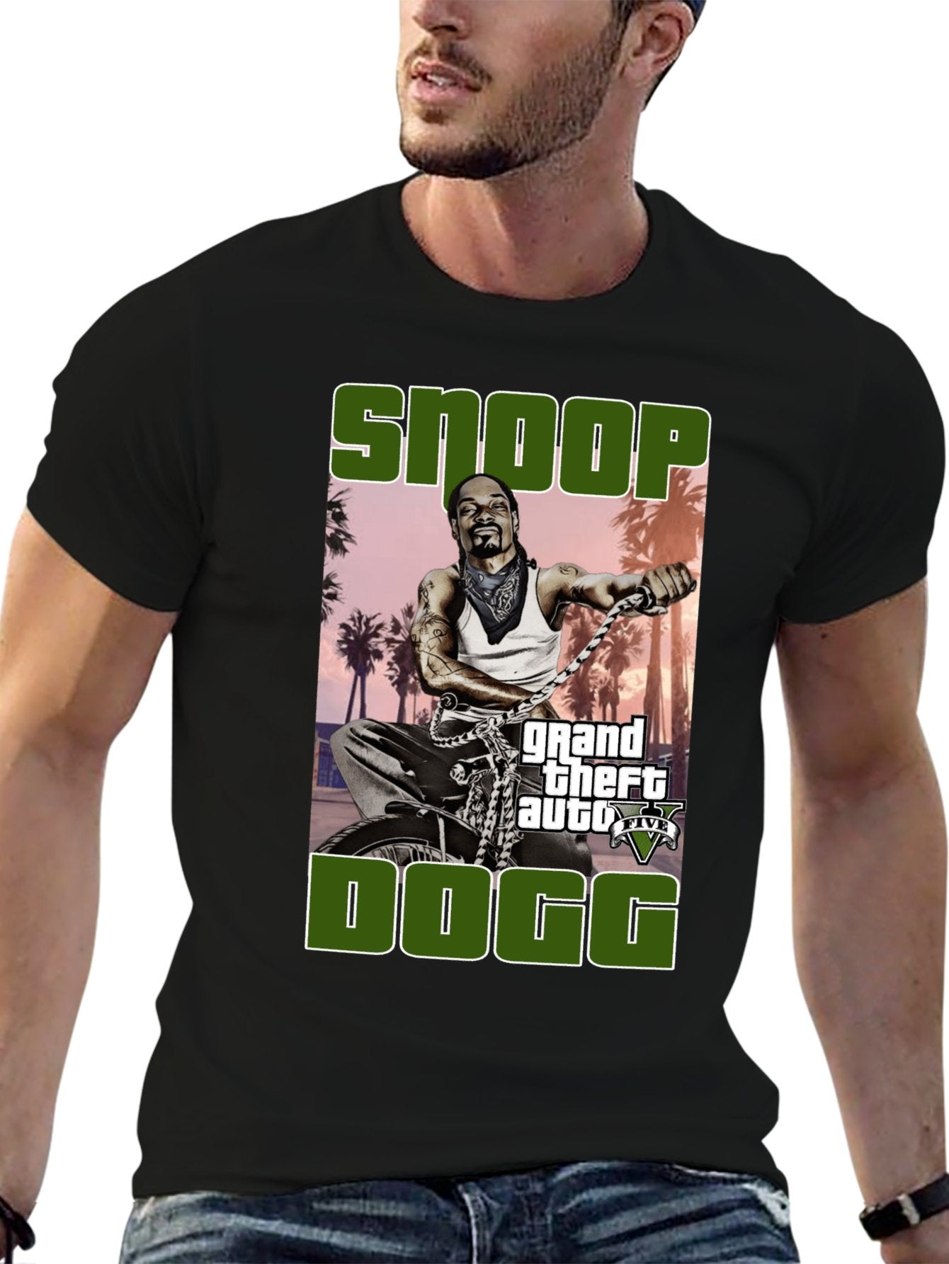Music Unisex Cotton T-Shirt with Front Heat Transfer Print Xbbxo20v0h0s