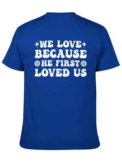 Unisex Cotton T-Shirt with Back Heat Transfer Printxb9hztqm99be