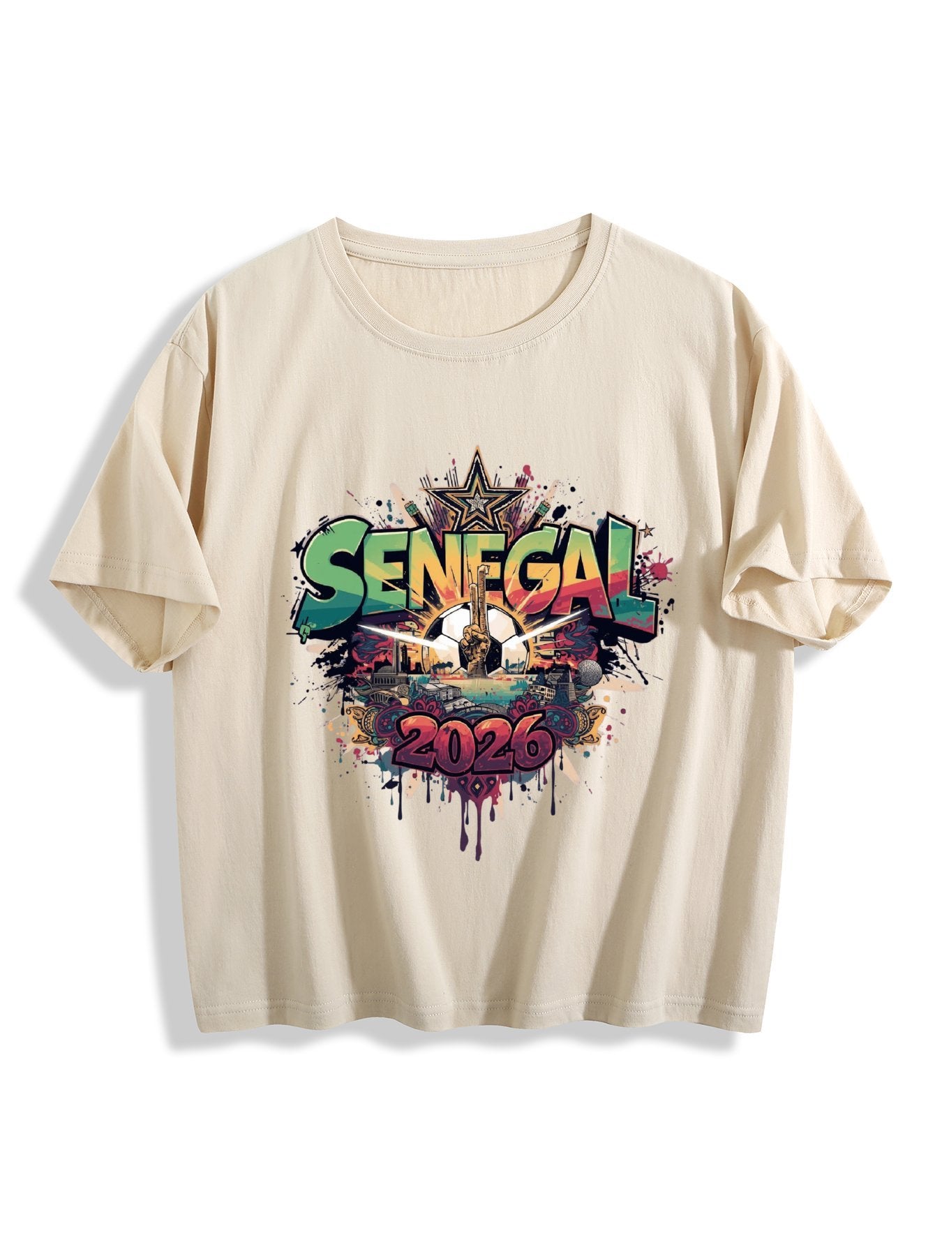 World Cup 2026 Women's Crop Top T-Shirt Senegal