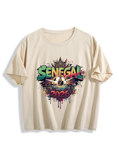 World Cup 2026 Women's Crop Top T-Shirt Senegal
