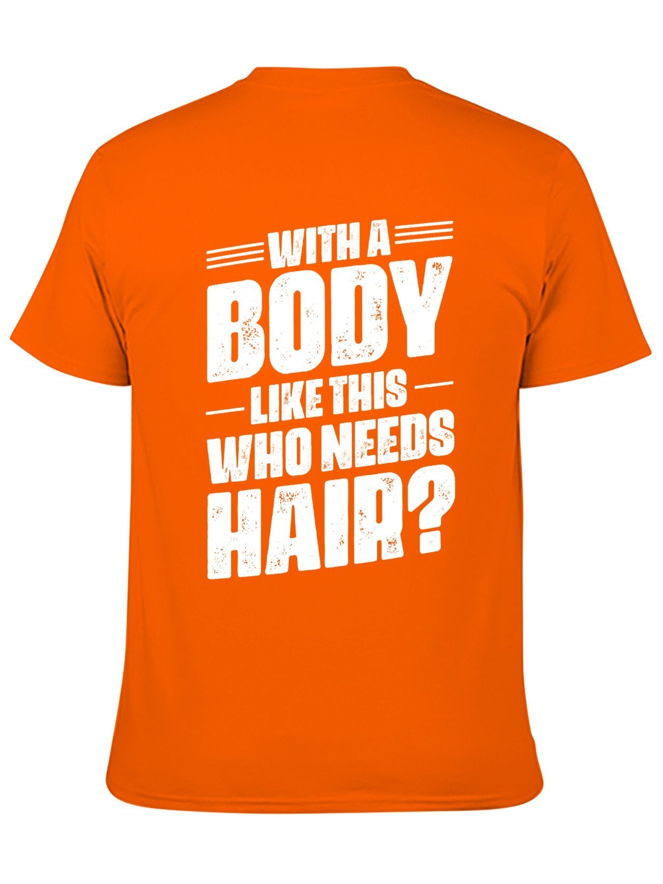 Unisex Cotton T-Shirt with Back Heat Transfer Printxb9hzyry0h61