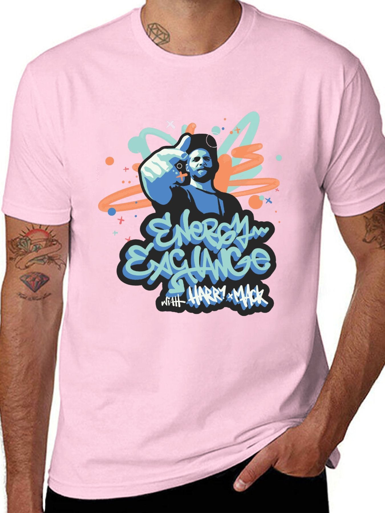 Music Unisex Cotton T-Shirt with Front Heat Transfer Print Xbbxy823oqtp