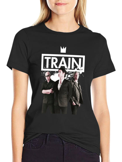Music Unisex Cotton T-Shirt with Front Heat Transfer Print Xbbxosb7t0tp