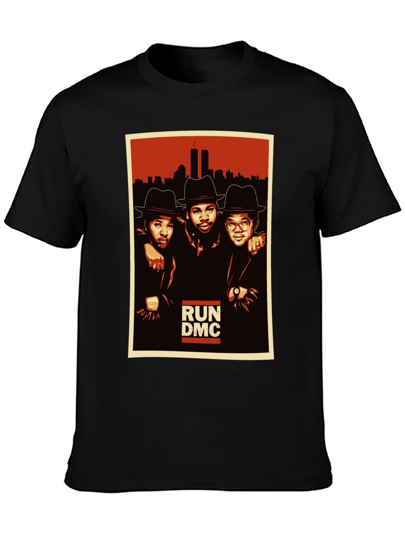 Music Unisex Cotton T-Shirt with Front Heat Transfer Print Xbbxy8v642mx