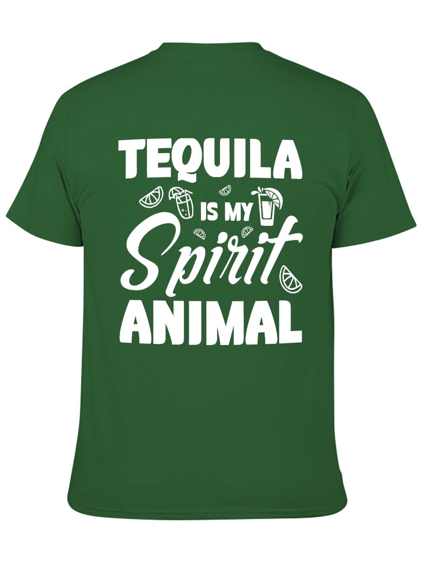 Unisex Cotton T-Shirt with Back Heat Transfer Printxb4432k8ldne
