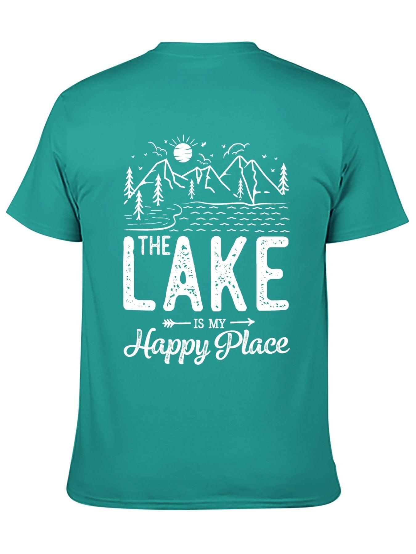 Unisex Cotton T-Shirt with Back Heat Transfer Printxb44321jlm6t