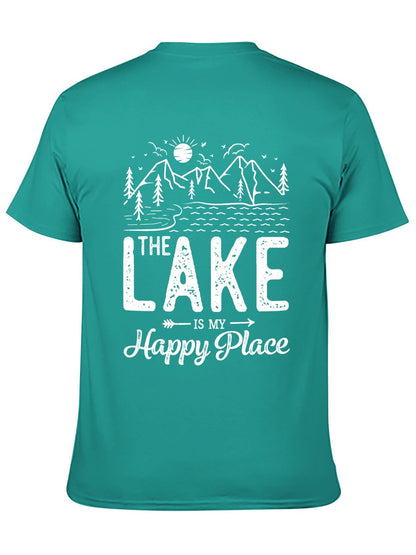 Unisex Cotton T-Shirt with Back Heat Transfer Printxb44321jlm6t