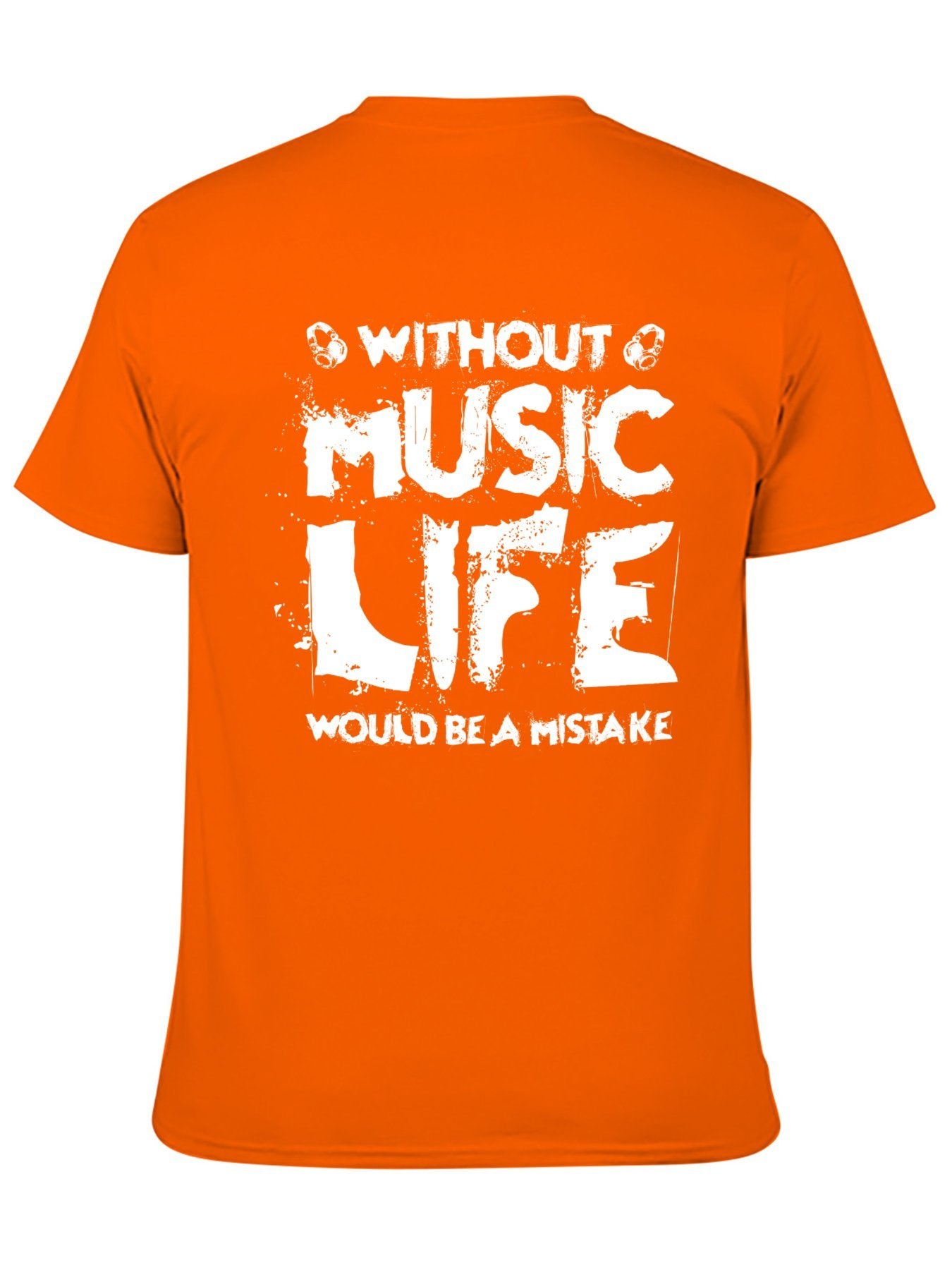 Unisex Cotton T-Shirt with Back Heat Transfer Printxb9hzyf2vhkr