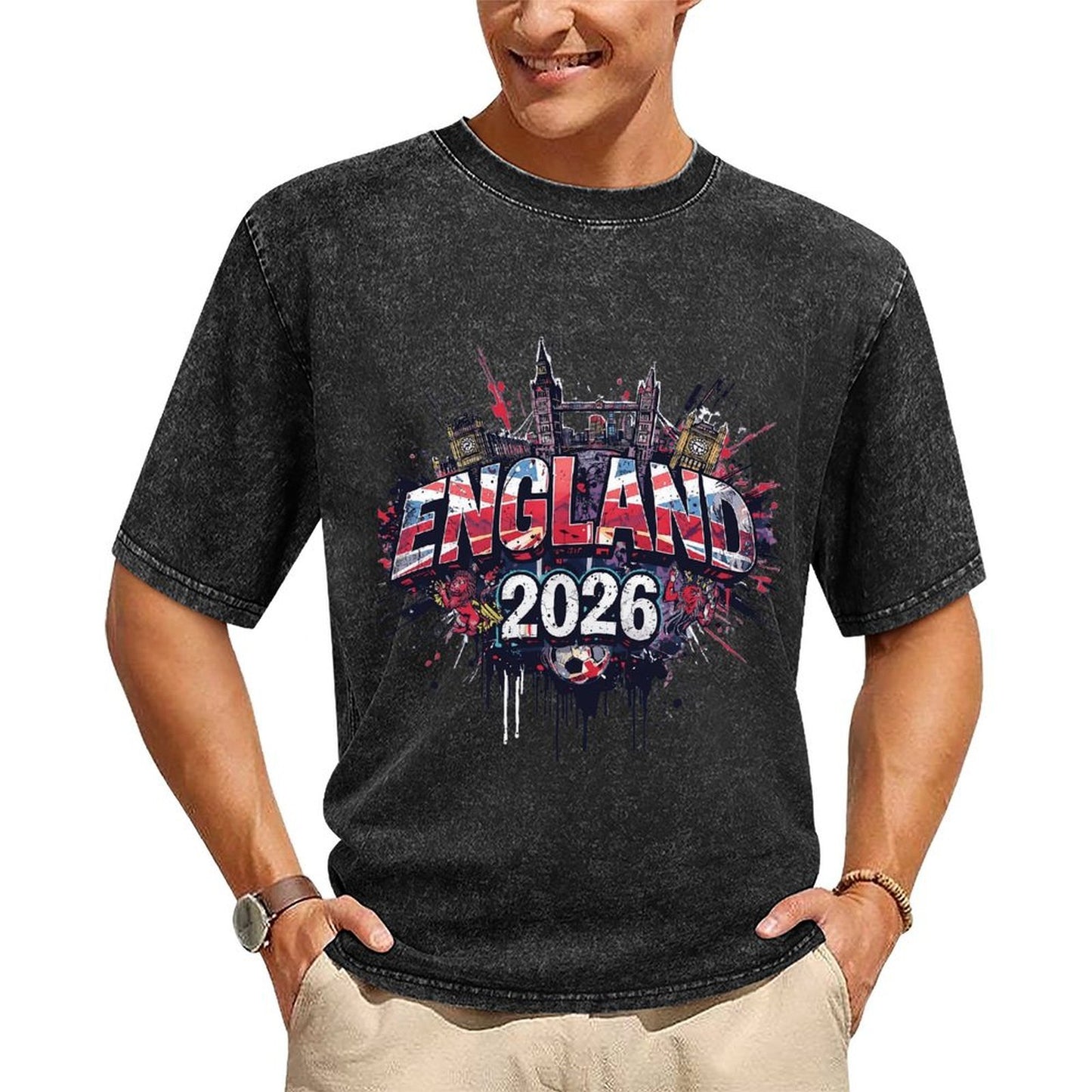 2026 World Cup Cotton T-Shirt England