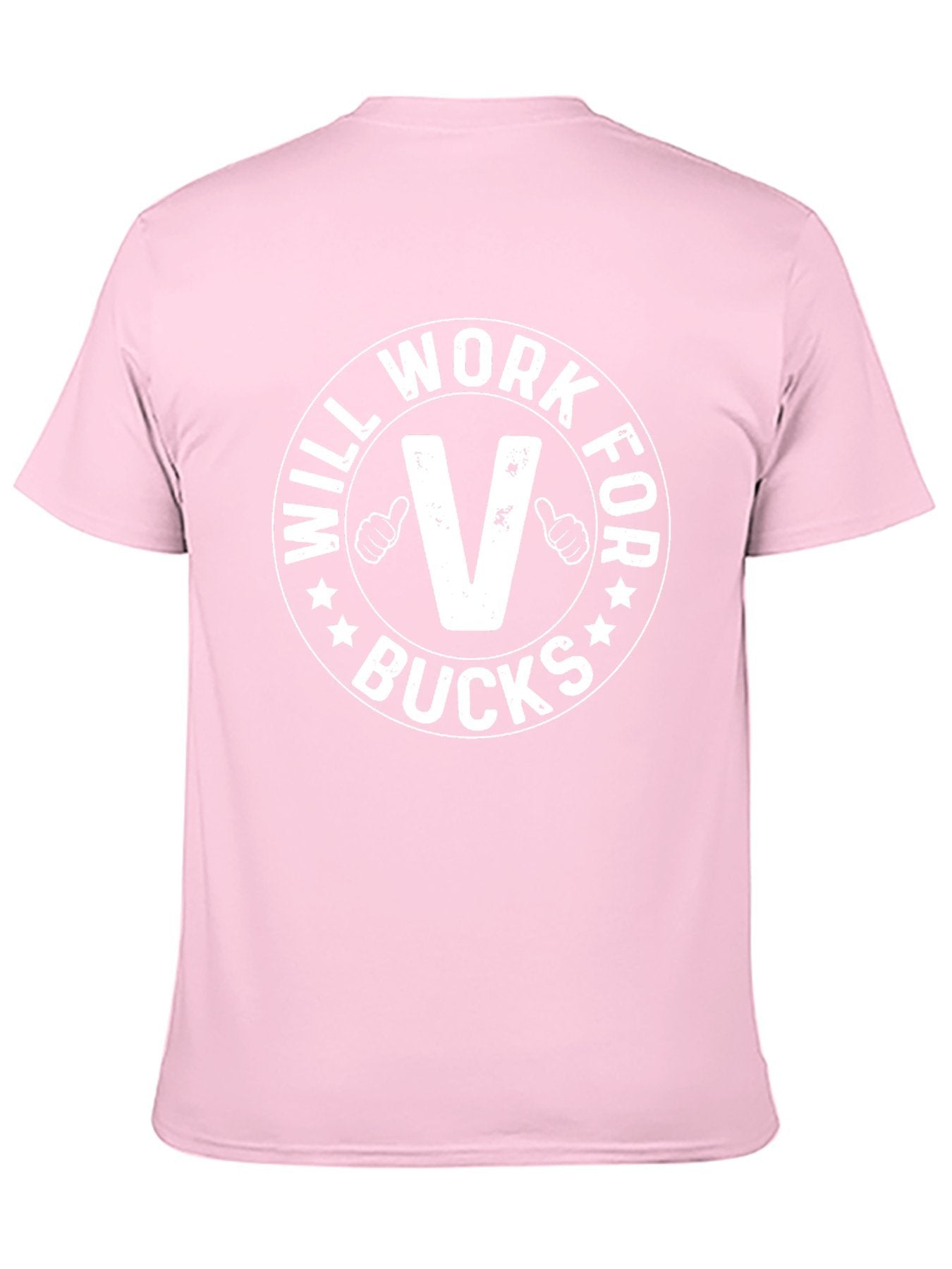 Unisex Cotton T-Shirt with Back Heat Transfer Printxb9hznzmnv9u
