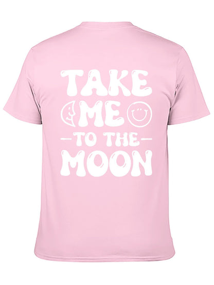Unisex Cotton T-Shirt with Back Heat Transfer Printxb443229b776