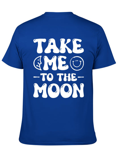 Unisex Cotton T-Shirt with Back Heat Transfer Printxb443229b776