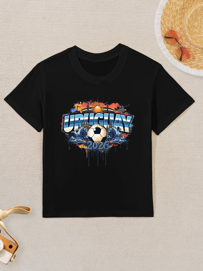 Wolrd Cup 2026 Children's T-shirt Uruguay