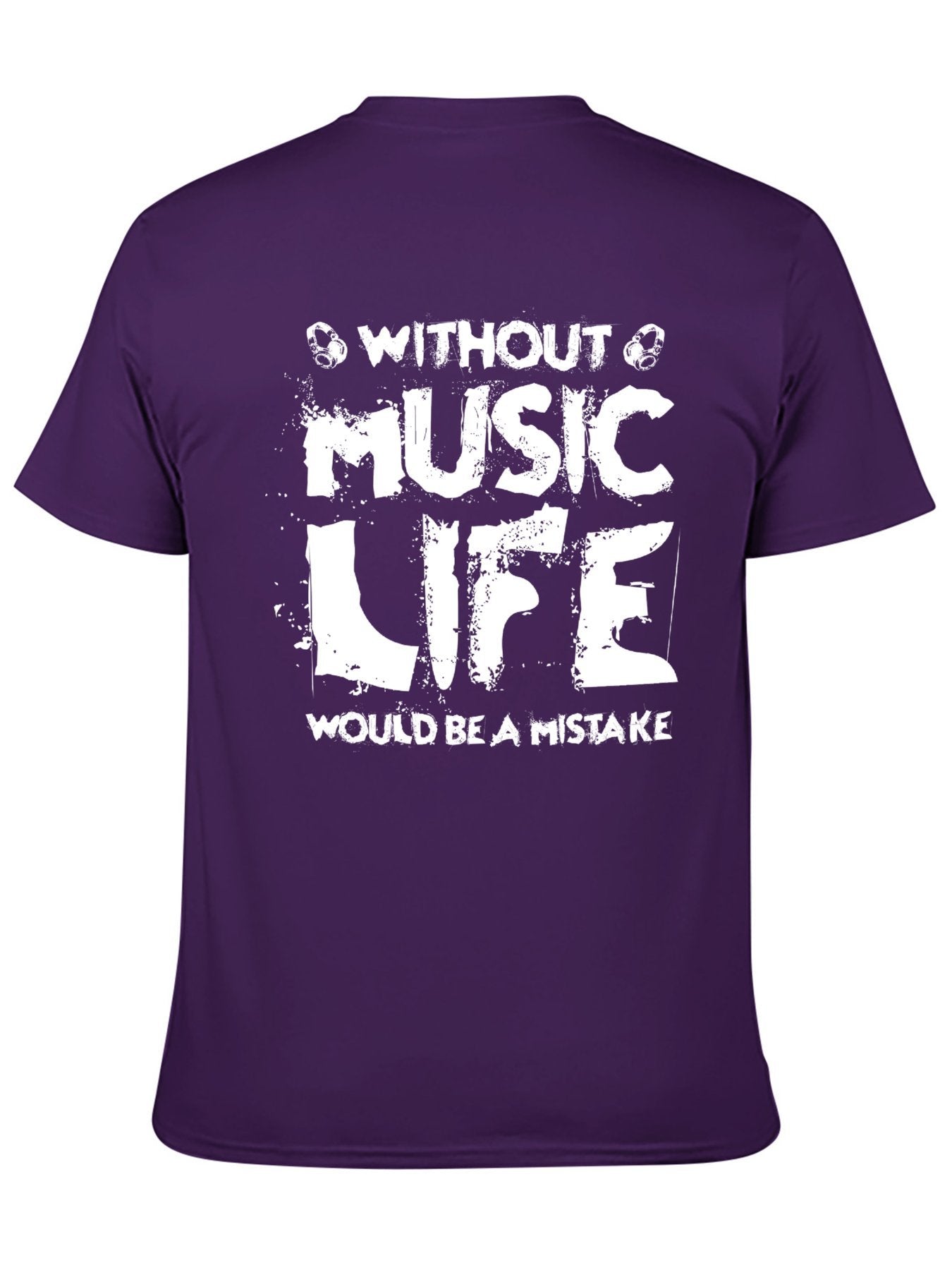 Unisex Cotton T-Shirt with Back Heat Transfer Printxb9hzyf2vhkr