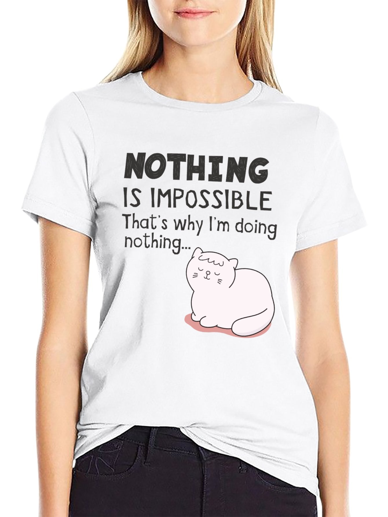 Funny Animals Unisex Cotton T-Shirt with Front Heat Transfer Print Xg2wd2d6z8px