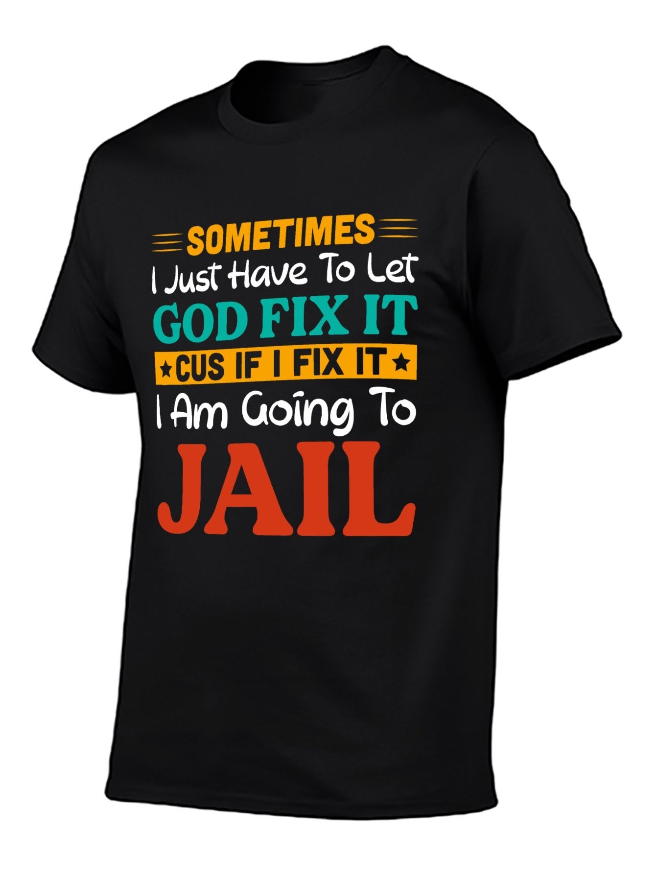 Unisex Cotton T-Shirt with Front Heat Transfer Printxb4v2ec5jdcq