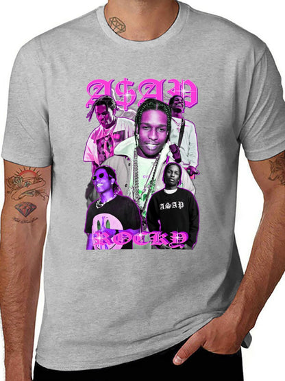 Music Unisex Cotton T-Shirt with Front Heat Transfer Print Xbb950ydo4o6