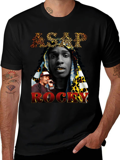Music Unisex Cotton T-Shirt with Front Heat Transfer Print Xbb950rhknoe