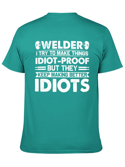 Unisex Cotton T-Shirt with Back Heat Transfer Printxb9hzynbvcps