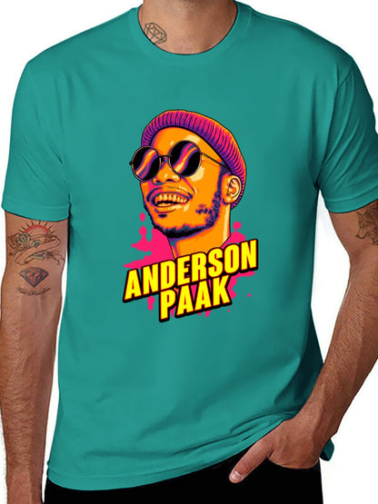 Music Unisex Cotton T-Shirt with Front Heat Transfer Print Xbbxy8kfs91t