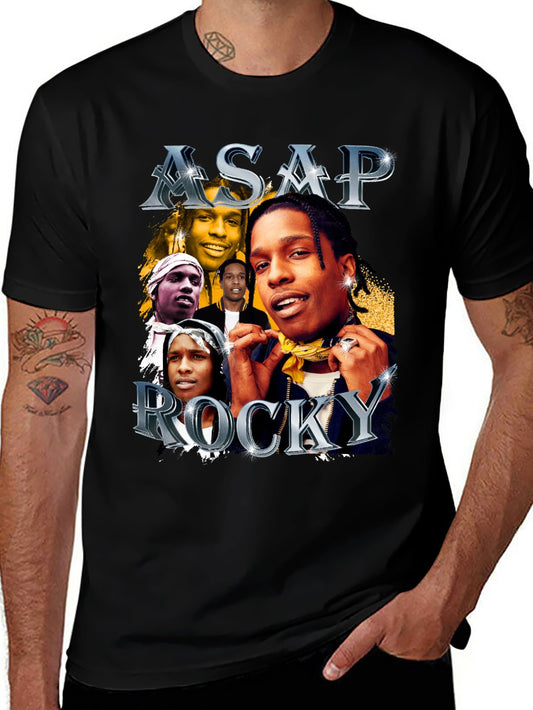 Music Unisex Cotton T-Shirt with Front Heat Transfer Print Xbbxosyebb2v