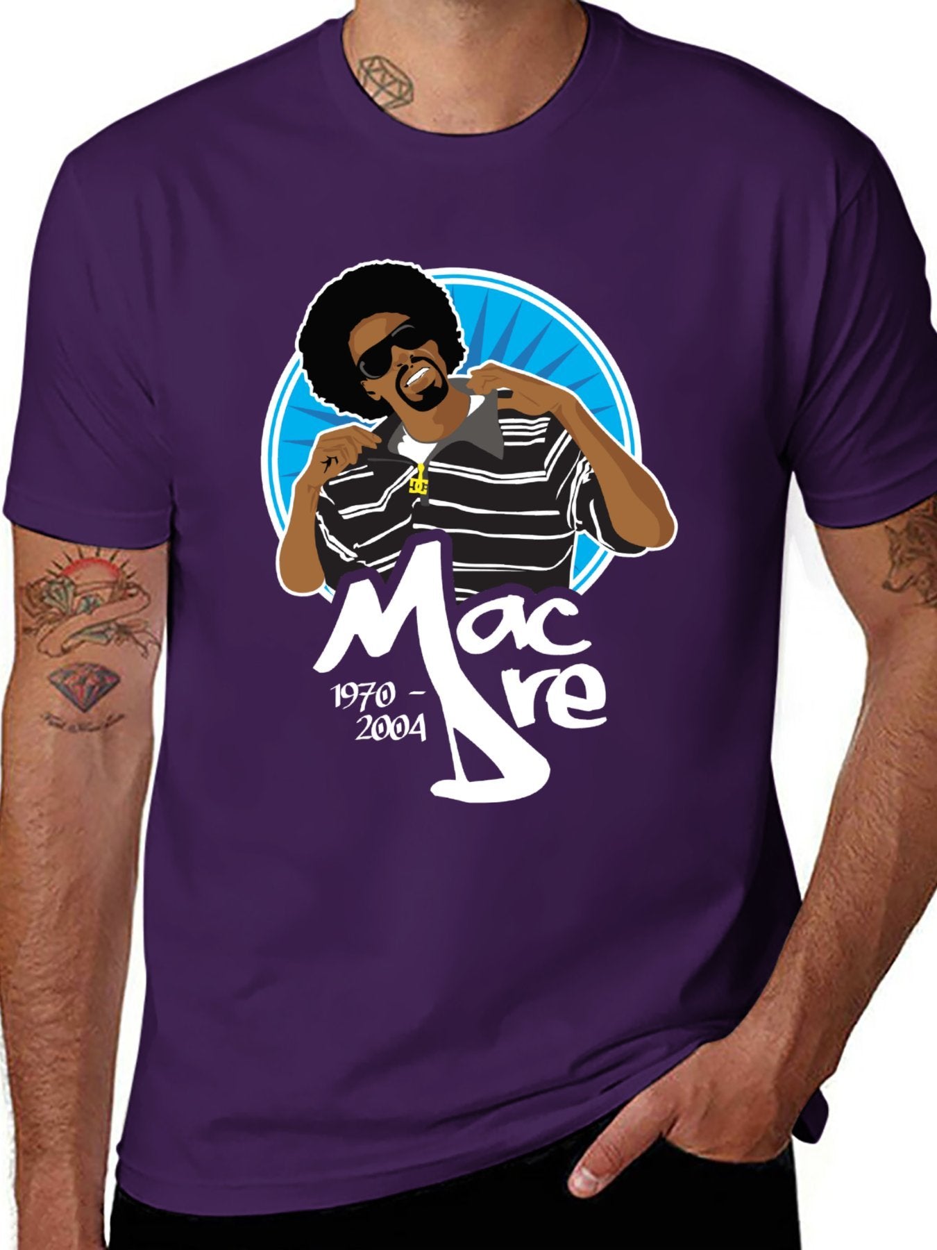 Music Unisex Cotton T-Shirt with Front Heat Transfer Print Xbbxys1dsmrg