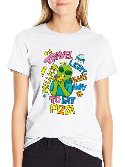 Funny Animals Unisex Cotton T-Shirt with Front Heat Transfer Print Xg2wds6lmbvg