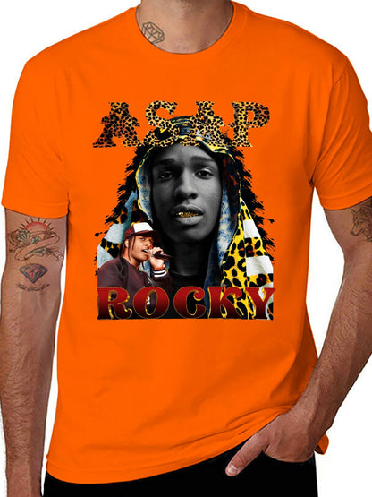 Music Unisex Cotton T-Shirt with Front Heat Transfer Print Xbb950rhknoe