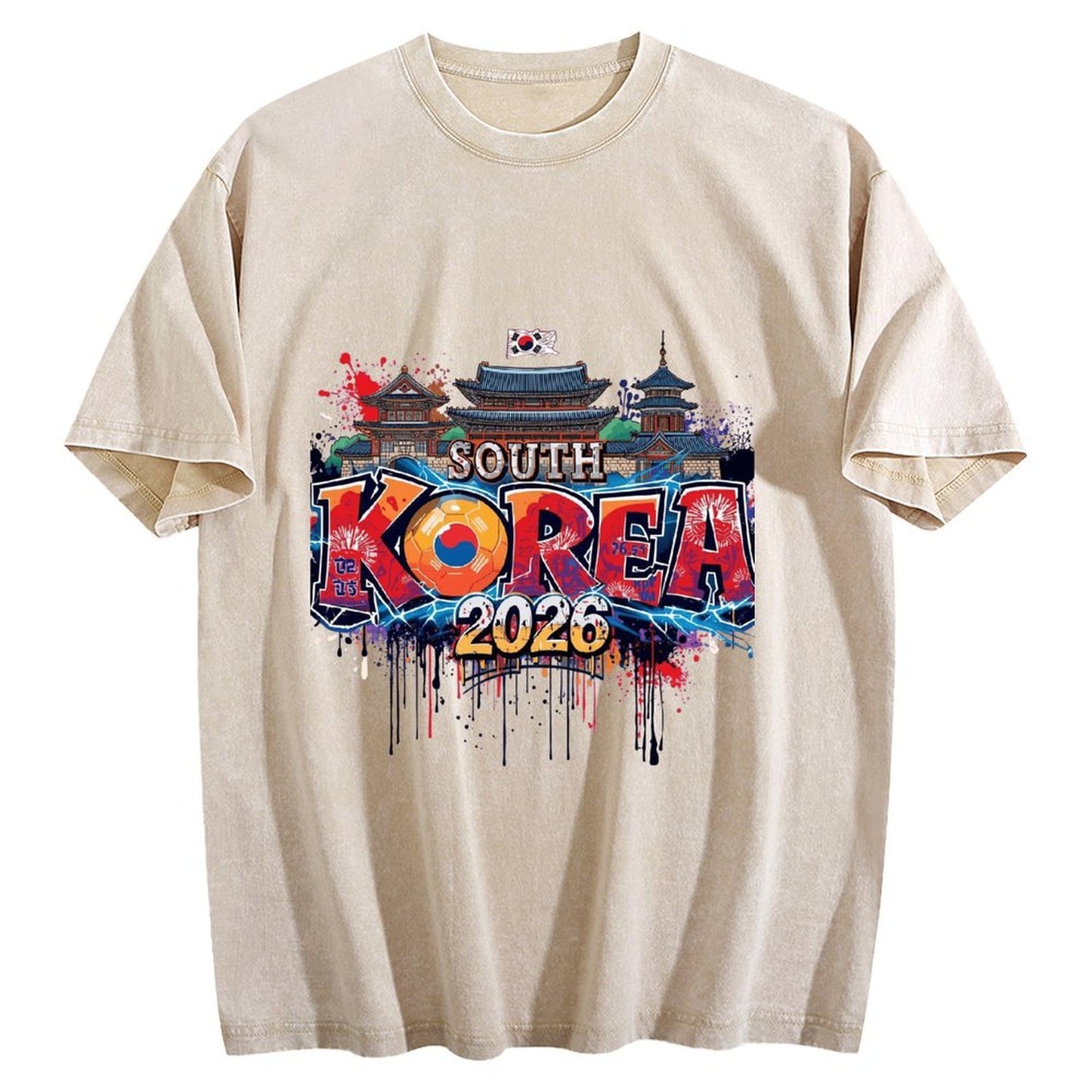 2026 World Cup Cotton T-Shirt Korea