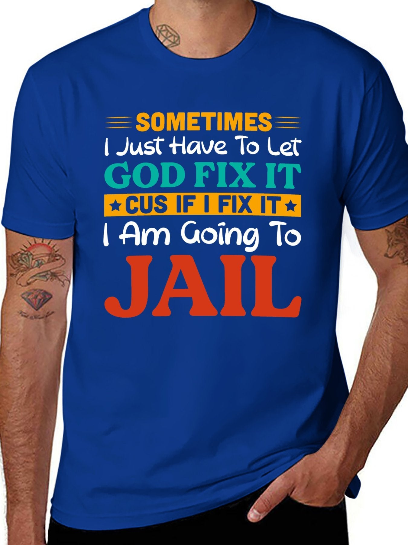 Unisex Cotton T-Shirt with Front Heat Transfer Printxb4v2ec5jdcq
