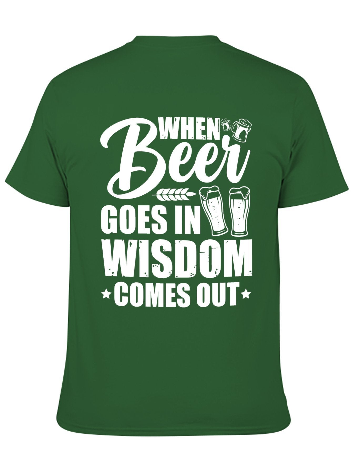 Unisex Cotton T-Shirt with Back Heat Transfer Printxb9hzyt1g1l6