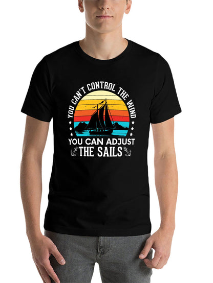 Unisex Cotton T-Shirt with Front Heat Transfer Printxb9g5q94udok