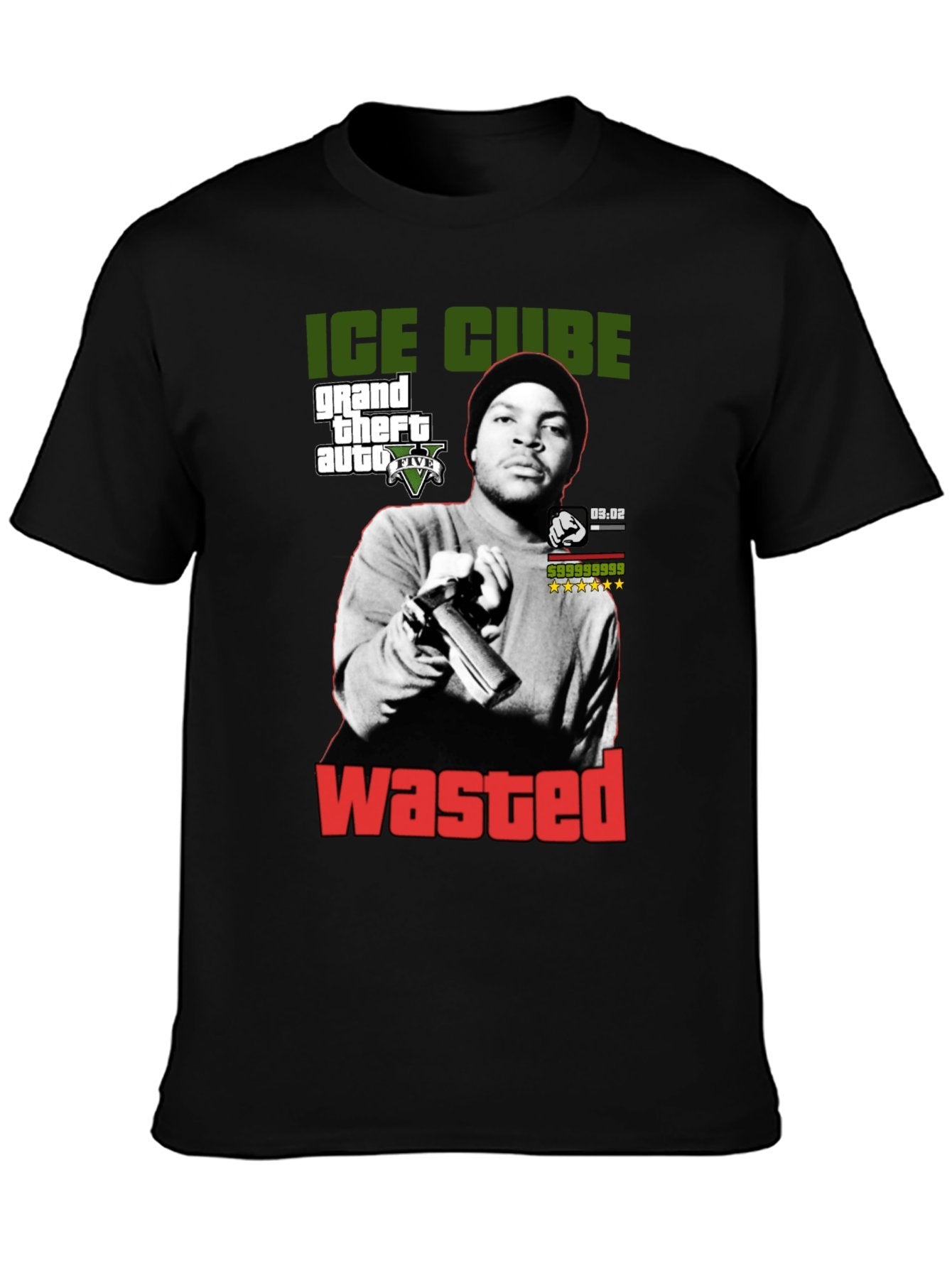 Music Unisex Cotton T-Shirt with Front Heat Transfer Print Xbb950b9pdyk
