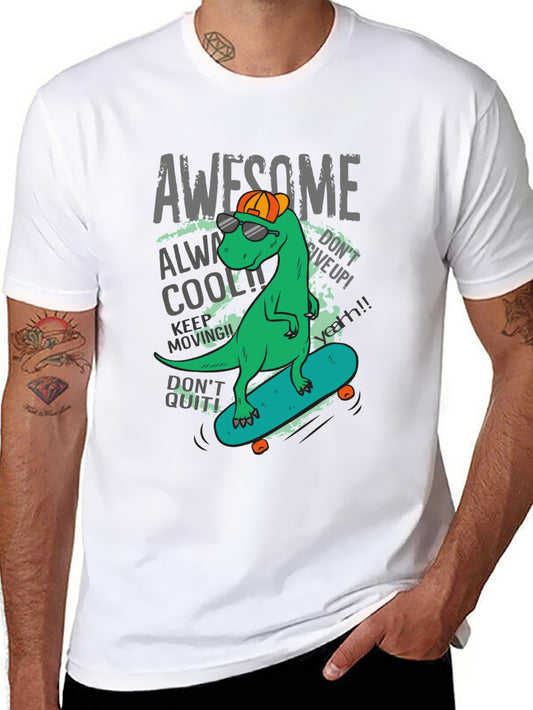 Funny Animals Unisex Cotton T-Shirt with Front Heat Transfer Print Xg2wds685qxg