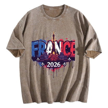 2026 World Cup Cotton T-Shirt France