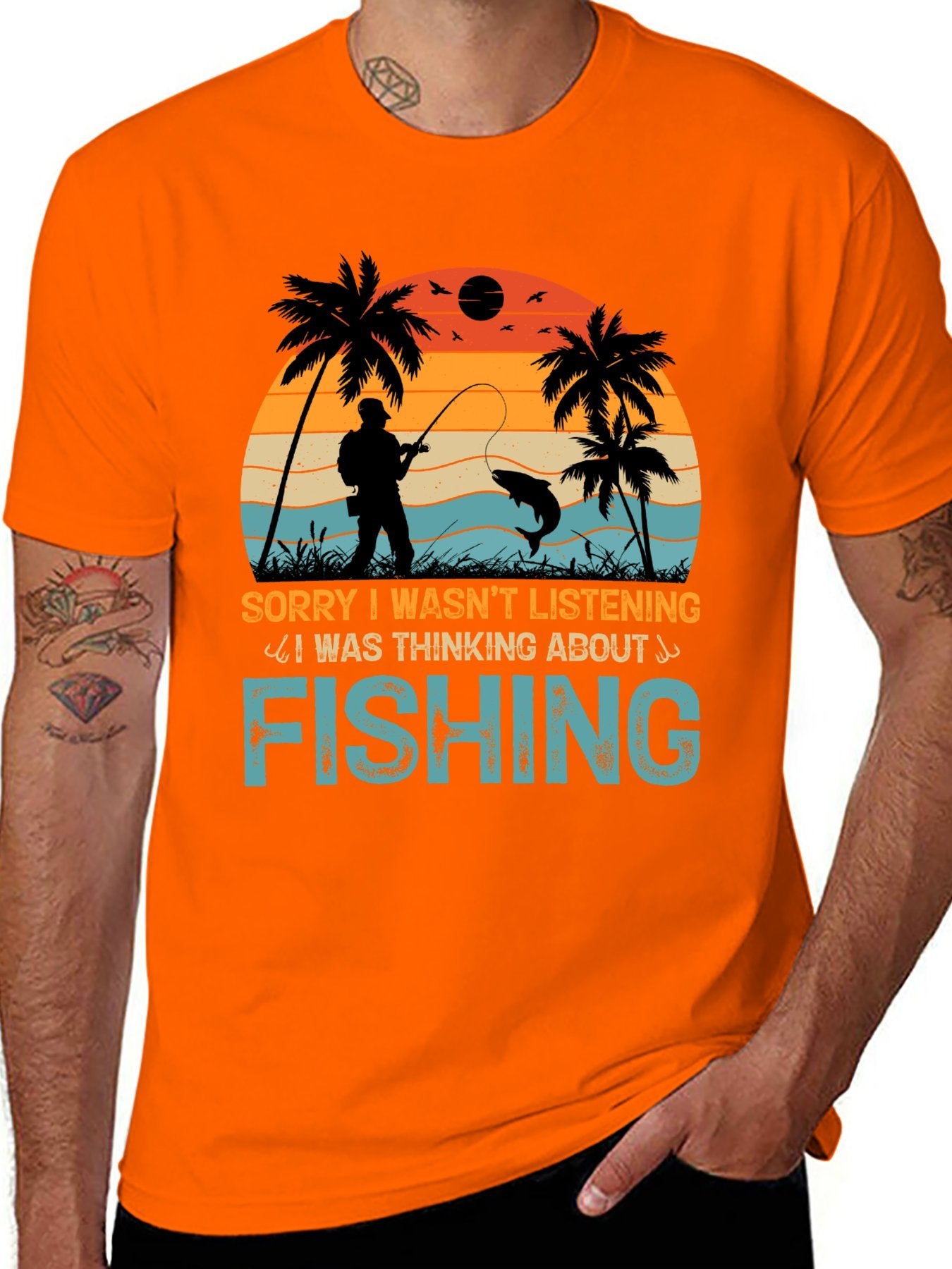 Unisex Cotton T-Shirt with Front Heat Transfer Printxb44hj10n3eg