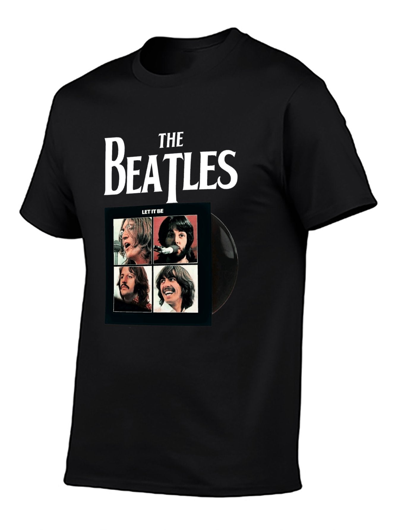Music Unisex Cotton T-Shirt with Front Heat Transfer Print Xbb950j4vnug
