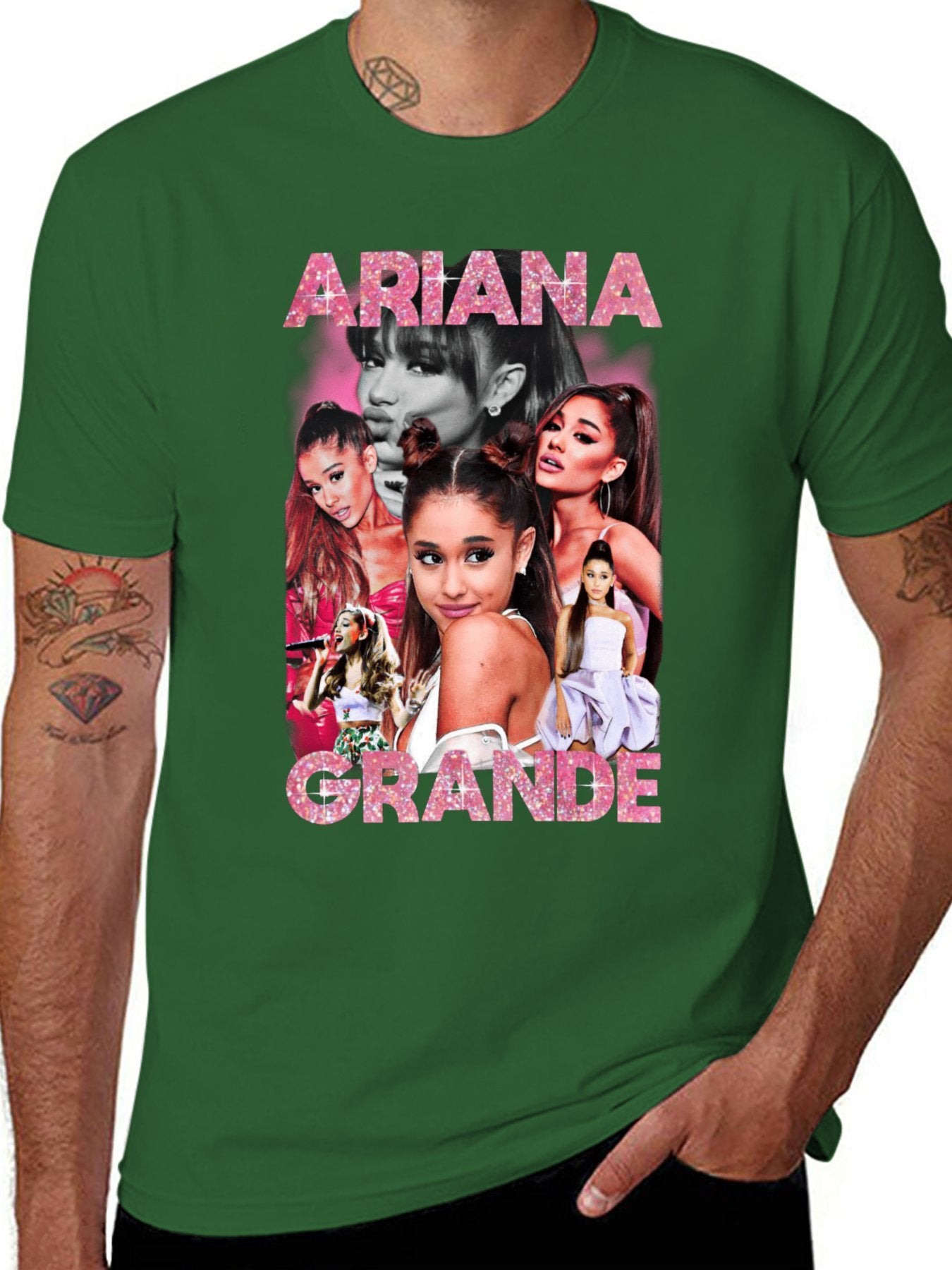 Music Unisex Cotton T-Shirt with Front Heat Transfer Print Xbb950un77wk