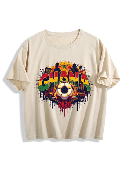 World Cup 2026 Women's Crop Top T-Shirt Ghana